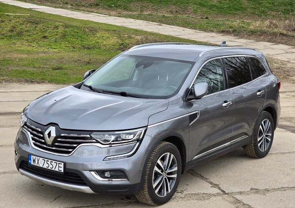Renault Koleos cena 86900 przebieg: 86500, rok produkcji 2018 z Warszawa małe 781